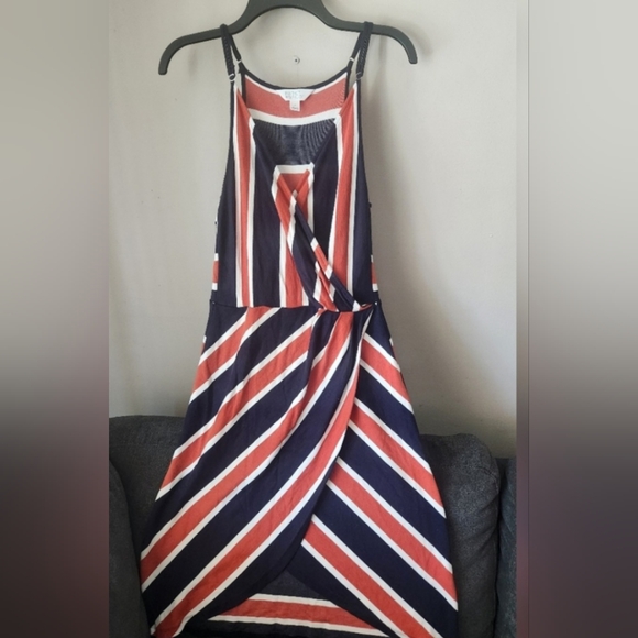 Market & Spruce Annora Faux Wrap Knit Dress Size L - Picture 10 of 10